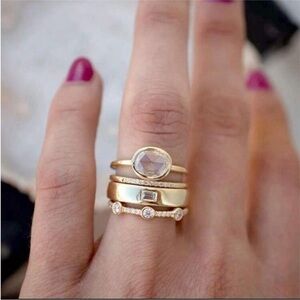 Stacking ring set